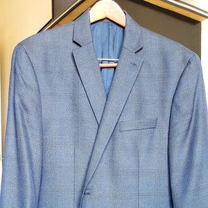 46R Michael Kors Windowpane Blazer (Macys Mens)